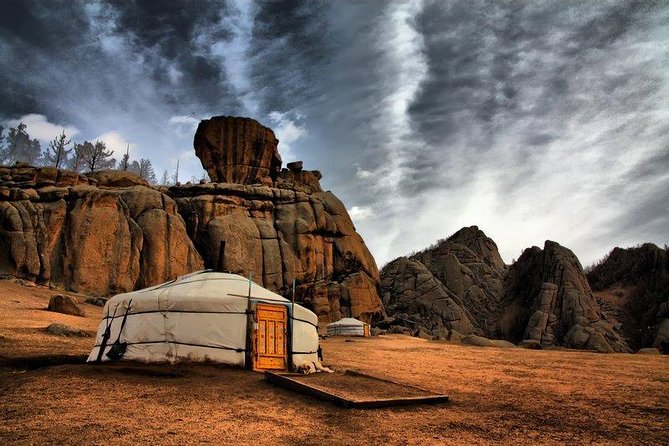 A day trip to Terelj National Park and Statue of Chinggis Khan - The road through small towns and open country