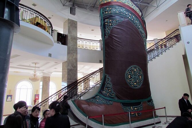 Chinggis Khaan Statue and Turtle Rock Day Tour - Inside the museum beneath the monument