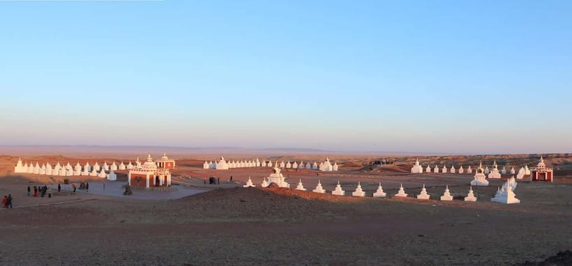 Chinggis statue, Terelj NP Gobi by train Visit World energy - The hike to Aryabal Meditation Temple