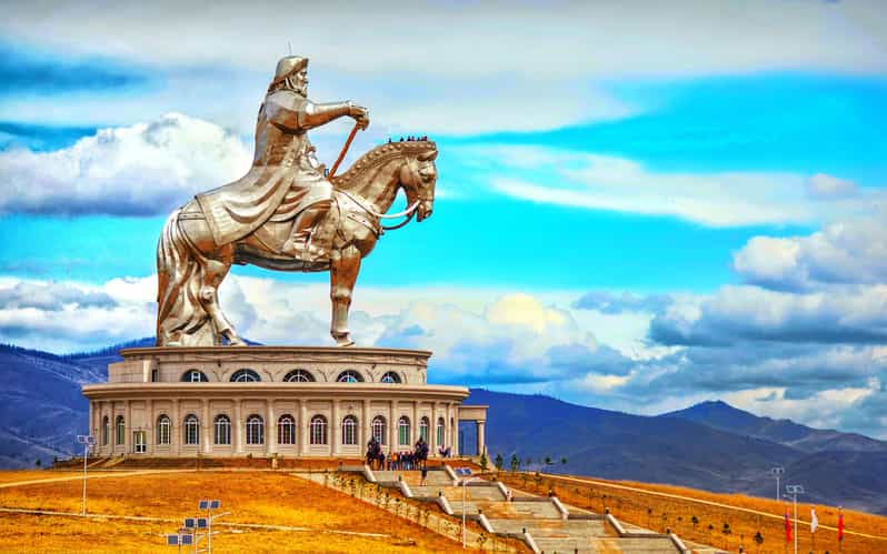 From Ulaanbaatar: Genghis Khan Statue NationalPark CamelRide - Key points at a glance