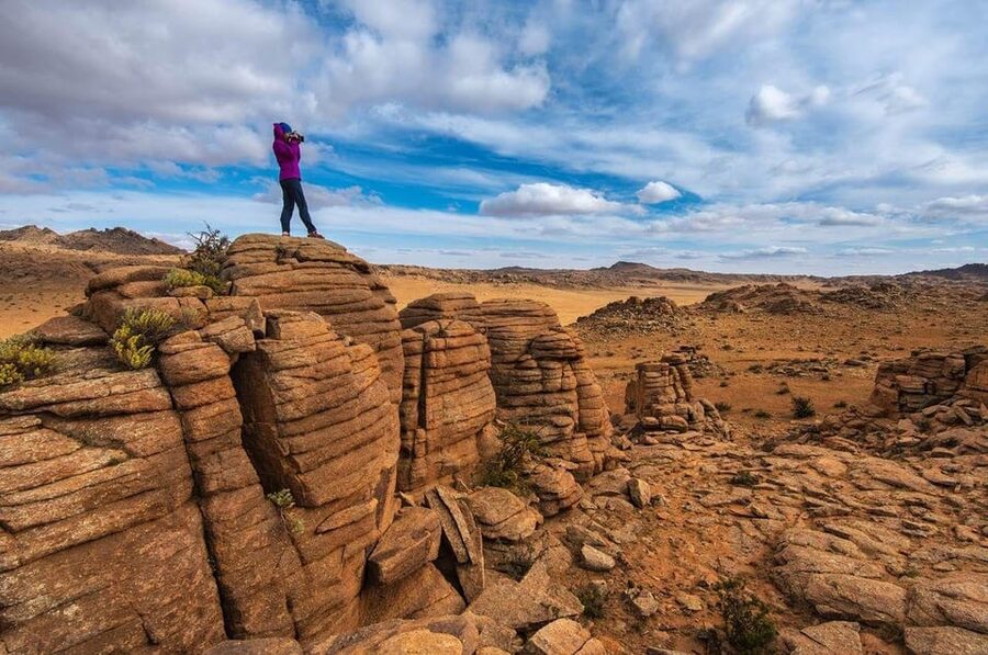 Great Gobi 7 Days Tented Tour - Tent camping, meals, and the cold