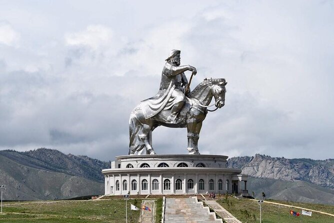 Terelj National Park, Chinggis Khan Statue Day Tour - The Chinggis Khan Statue after an hour on the road